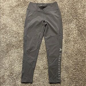 Orangetheory Fitness Women's Charcoal Gray Activewear Leggings Small